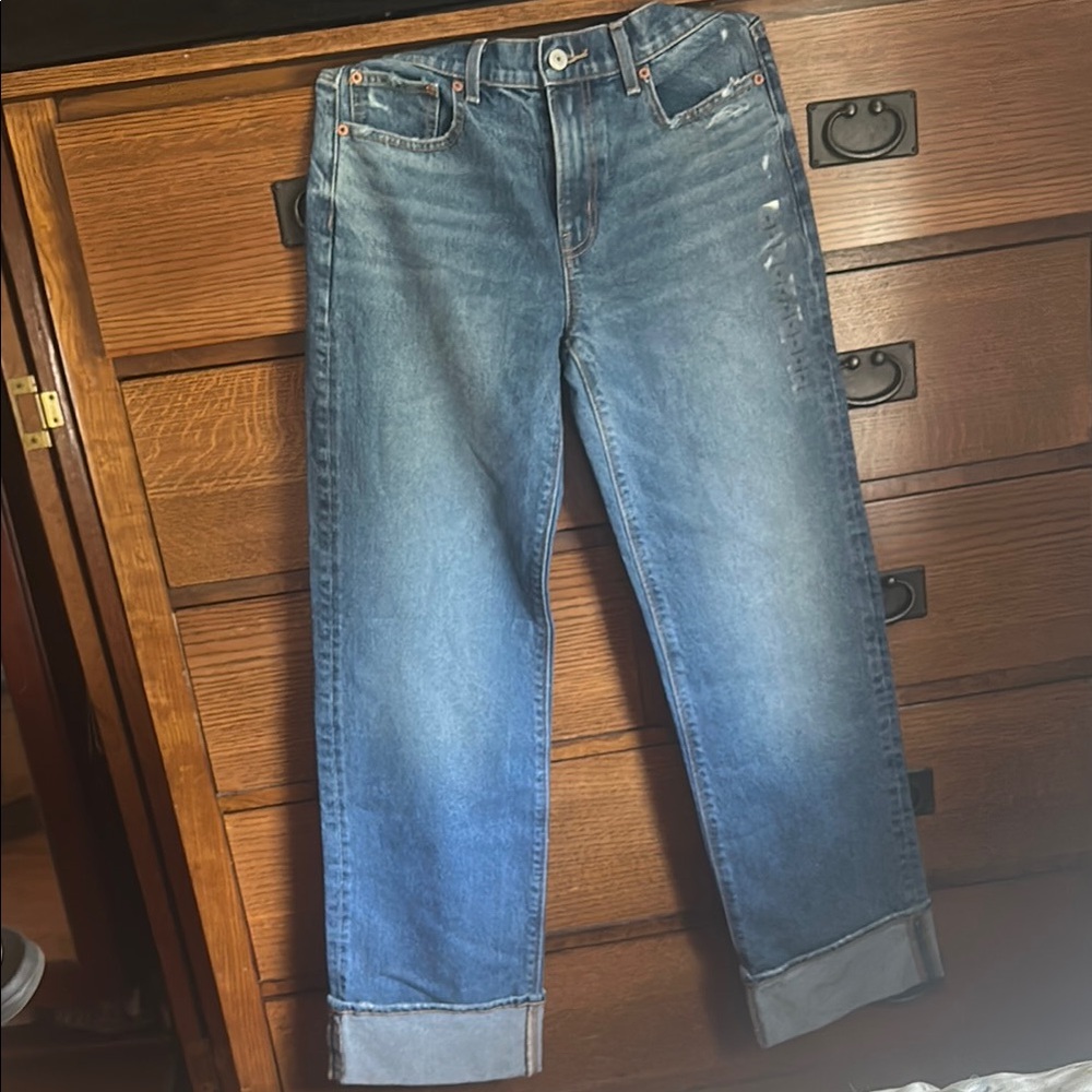 NWT AE Stovepipe Blue Jeans